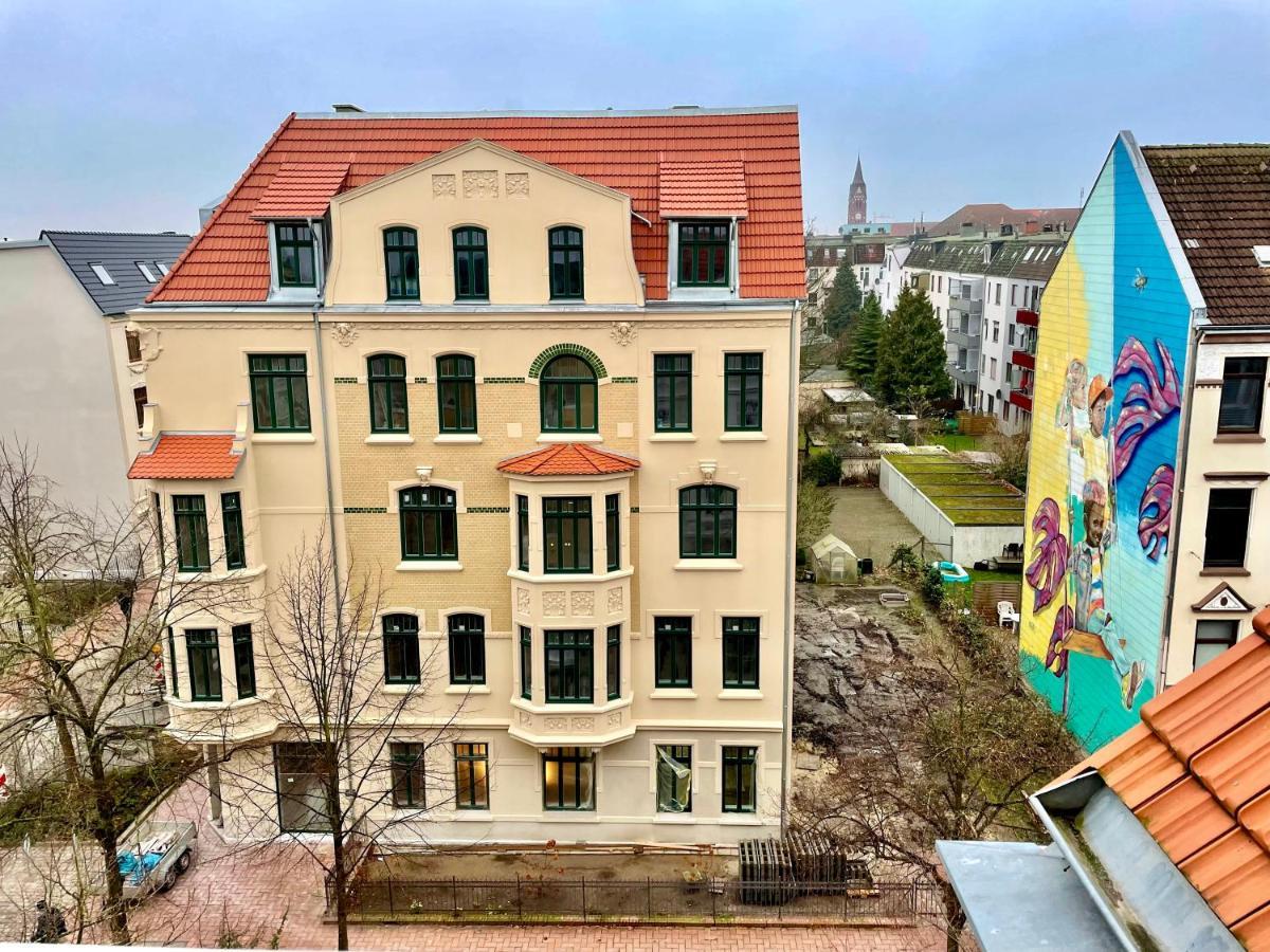 Woelkchen - Wohnung Mit Balkon, Holzdielen & Tv Bremerhaven Exterior foto